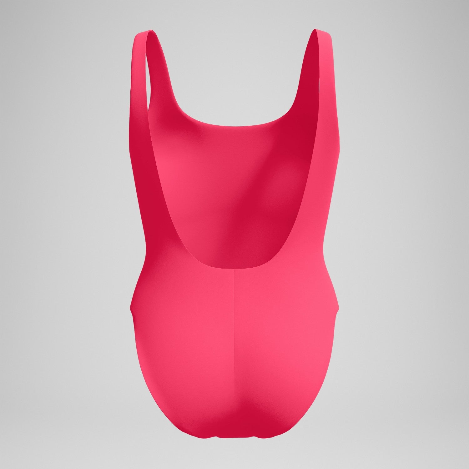 Logo Deep U-Back Swimsuit Pink - Speedo
