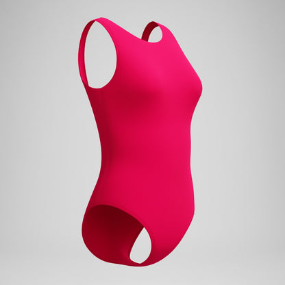 Solid High Neck Swimsuit Ruby - Speedo