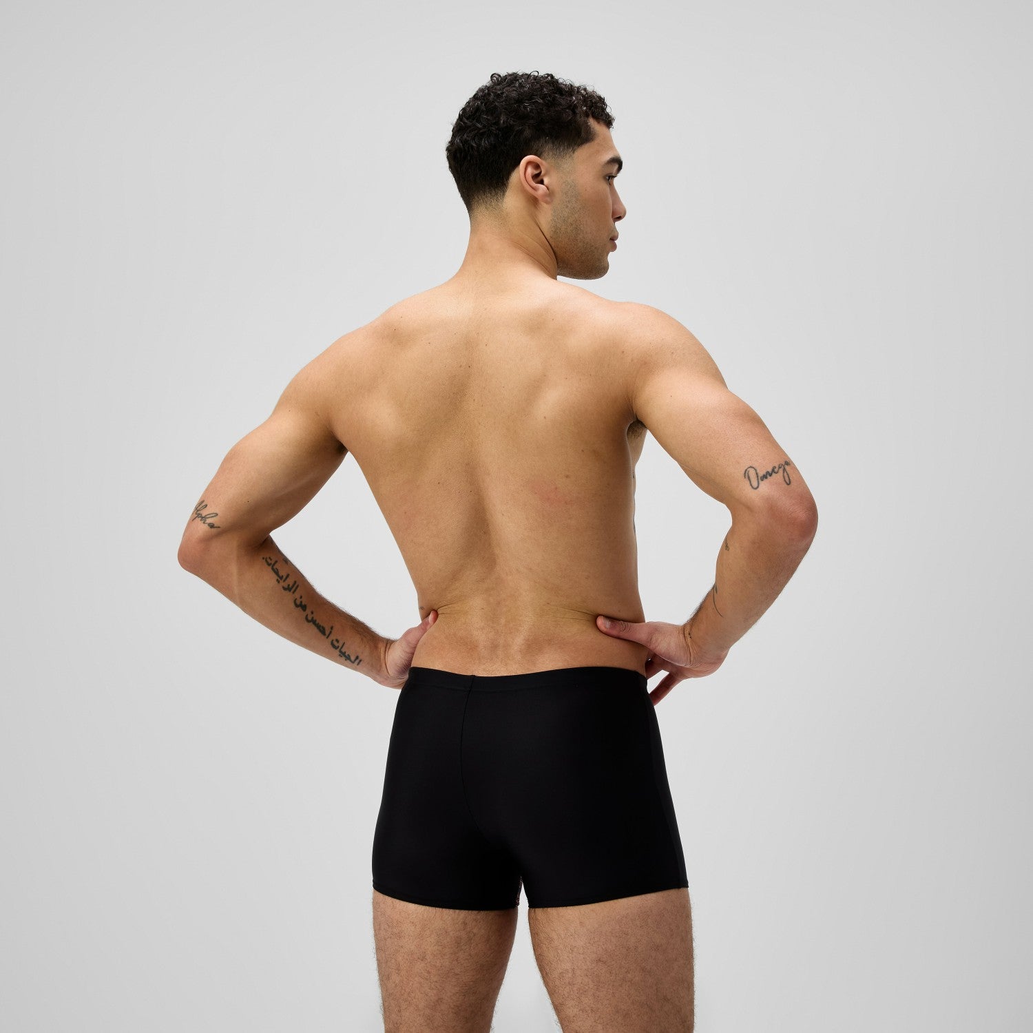 Medley Logo Aquashorts Black - Speedo
