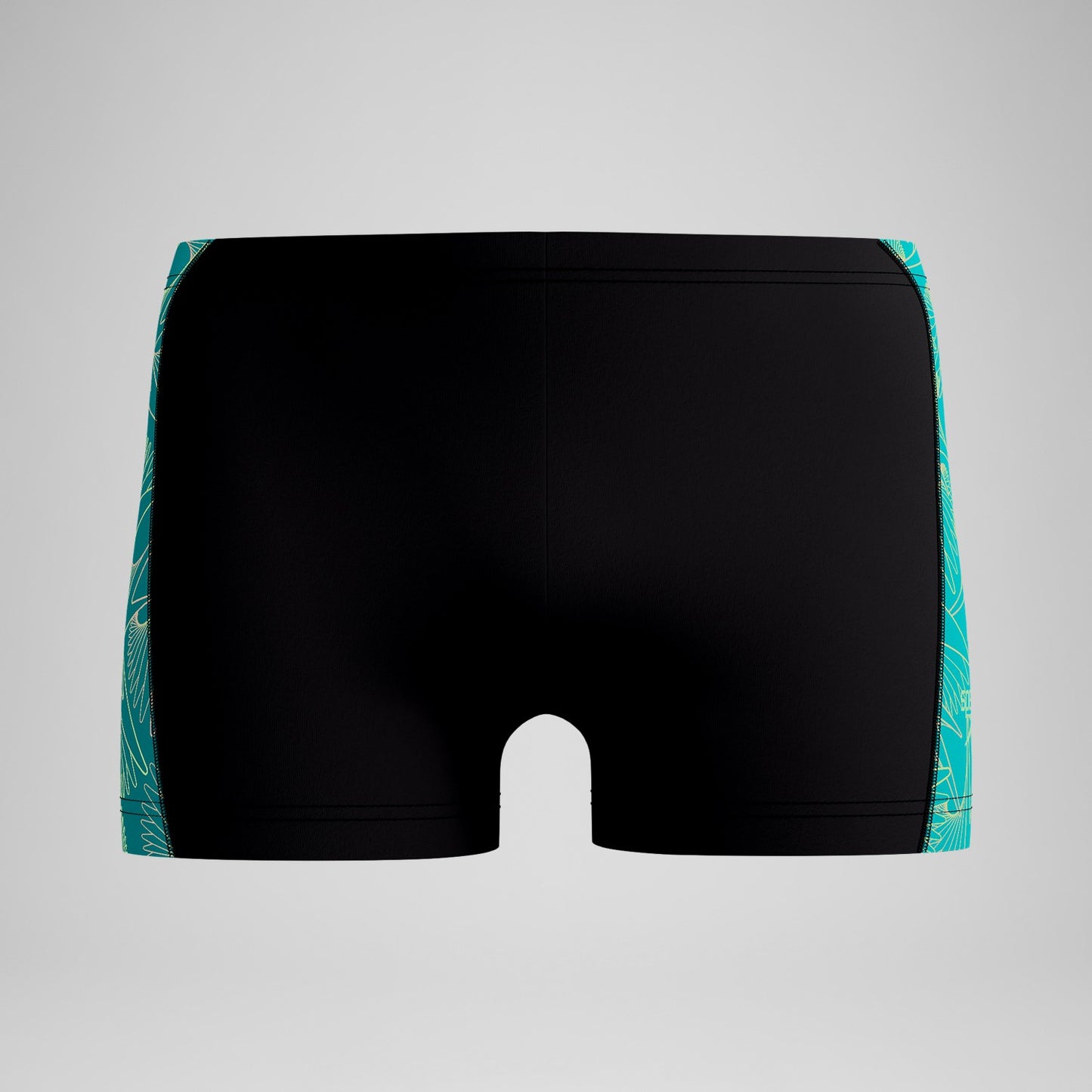 Hyperboom Panel Aquashorts Black/Turquoise - Speedo
