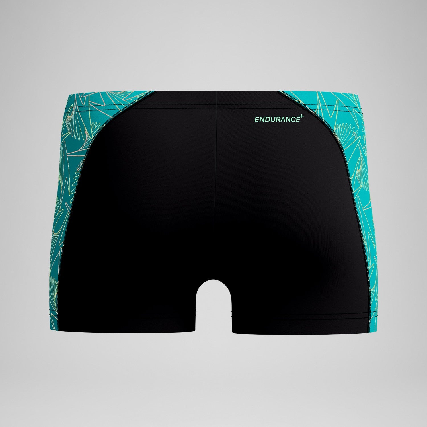 Hyperboom Panel Aquashorts Black/Turquoise - Speedo
