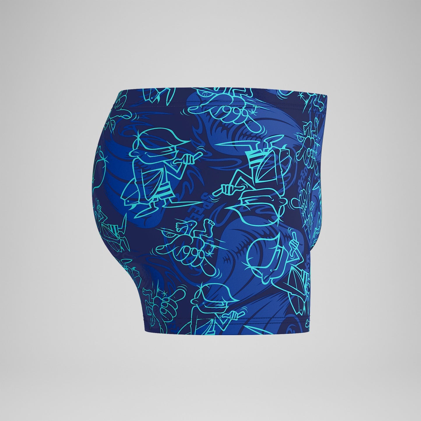 Printed Beachstar Aquashorts Blue - Speedo