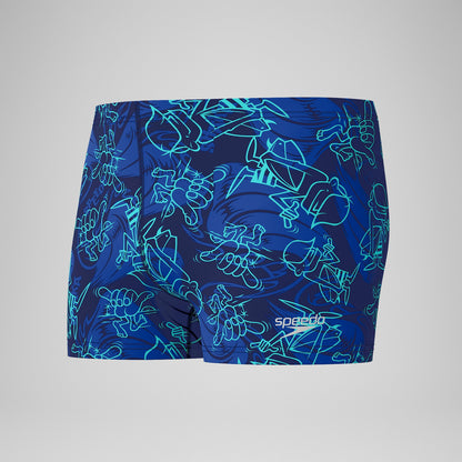 Printed Beachstar Aquashorts Blue - Speedo