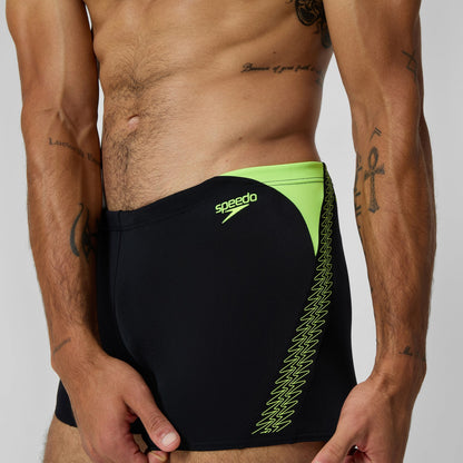 HyperBoom Splice Aquashorts Black/Yellow - Speedo