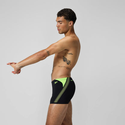 HyperBoom Splice Aquashorts Black/Yellow - Speedo