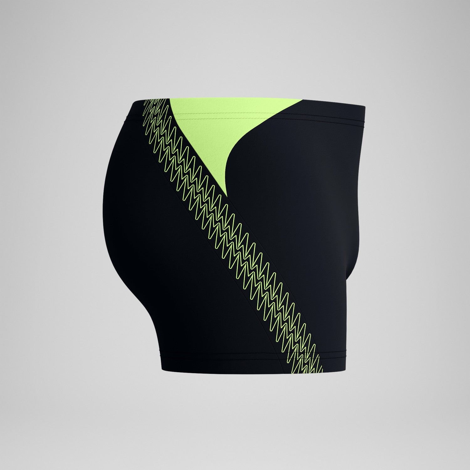 HyperBoom Splice Aquashorts Black/Yellow - Speedo
