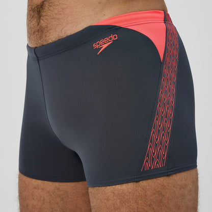 Hyperboom Splice Aquashorts Grey/Orange - Speedo