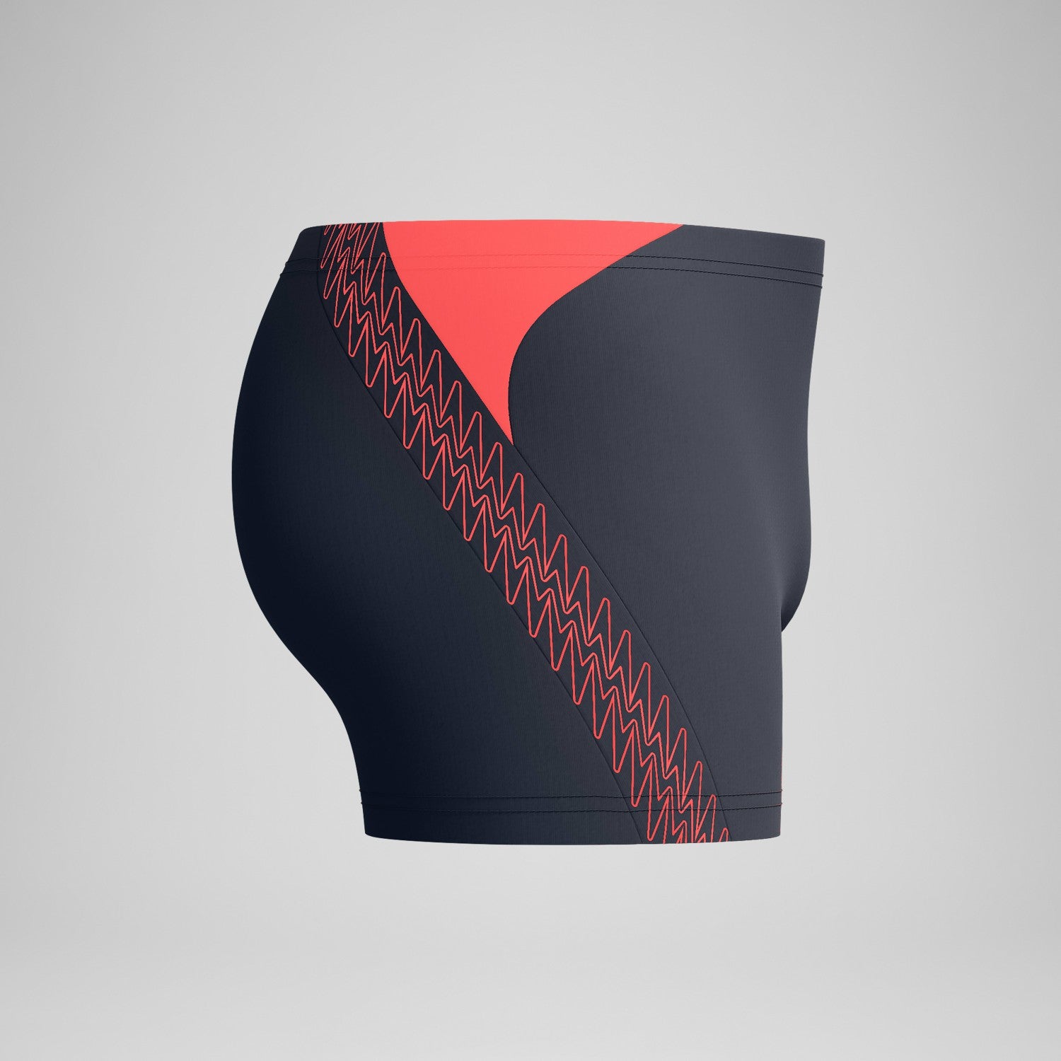 Hyperboom Splice Aquashorts Grey/Orange - Speedo