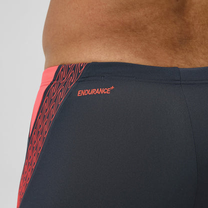 Hyperboom Splice Aquashorts Grey/Orange - Speedo