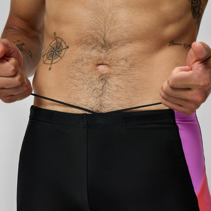Dive Aquashorts Black/Coral - Speedo
