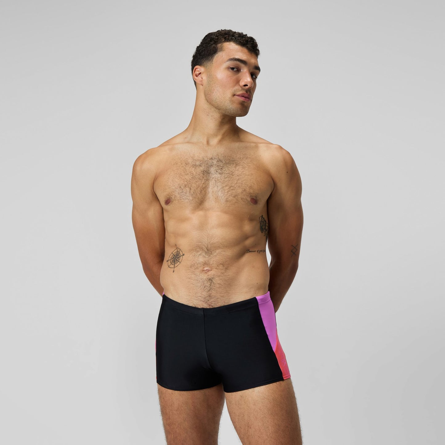 Dive Aquashorts Black/Coral - Speedo