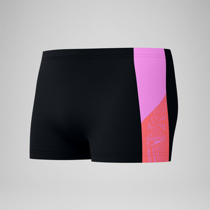 Dive Aquashorts Black/Coral - Speedo