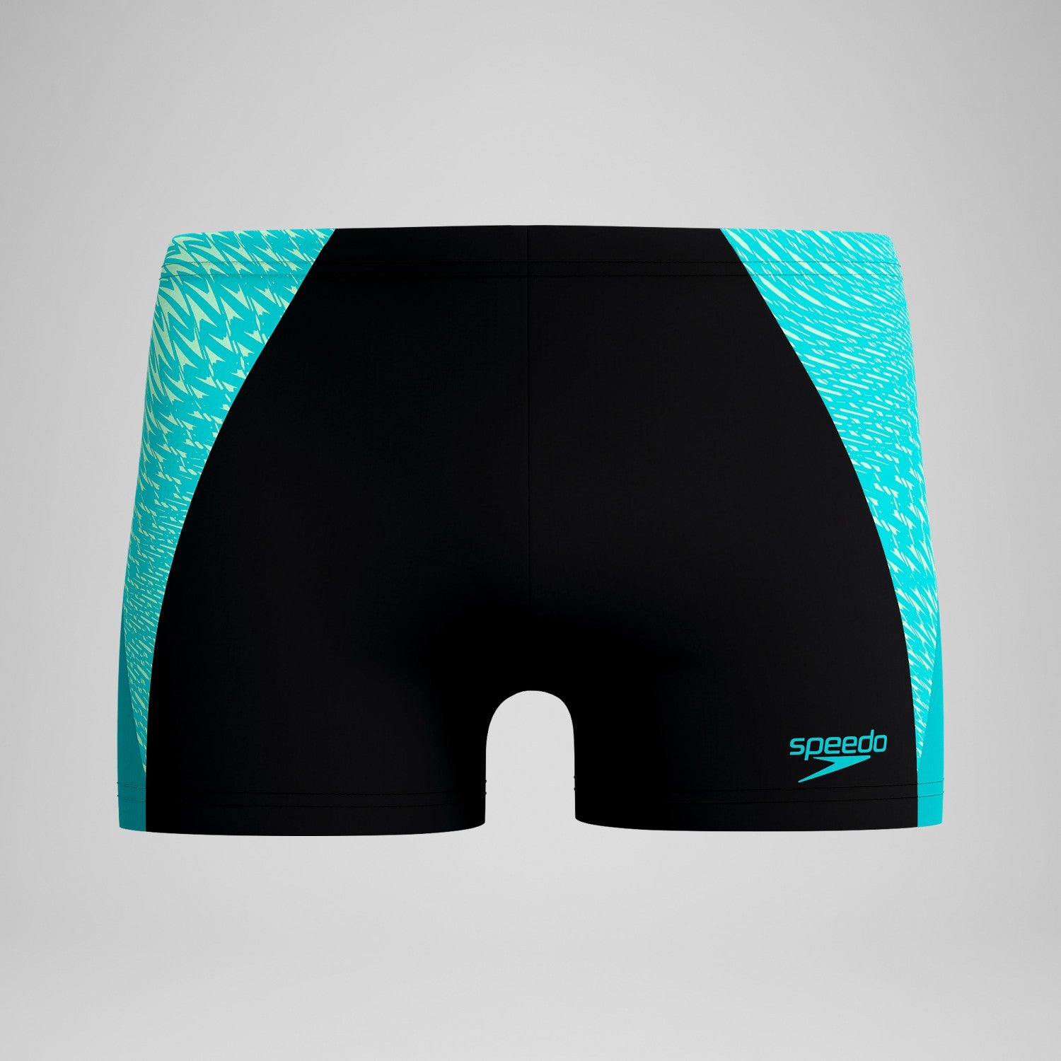 Endurance+ MAX Splice Aquashorts Black/Turquoise - Speedo