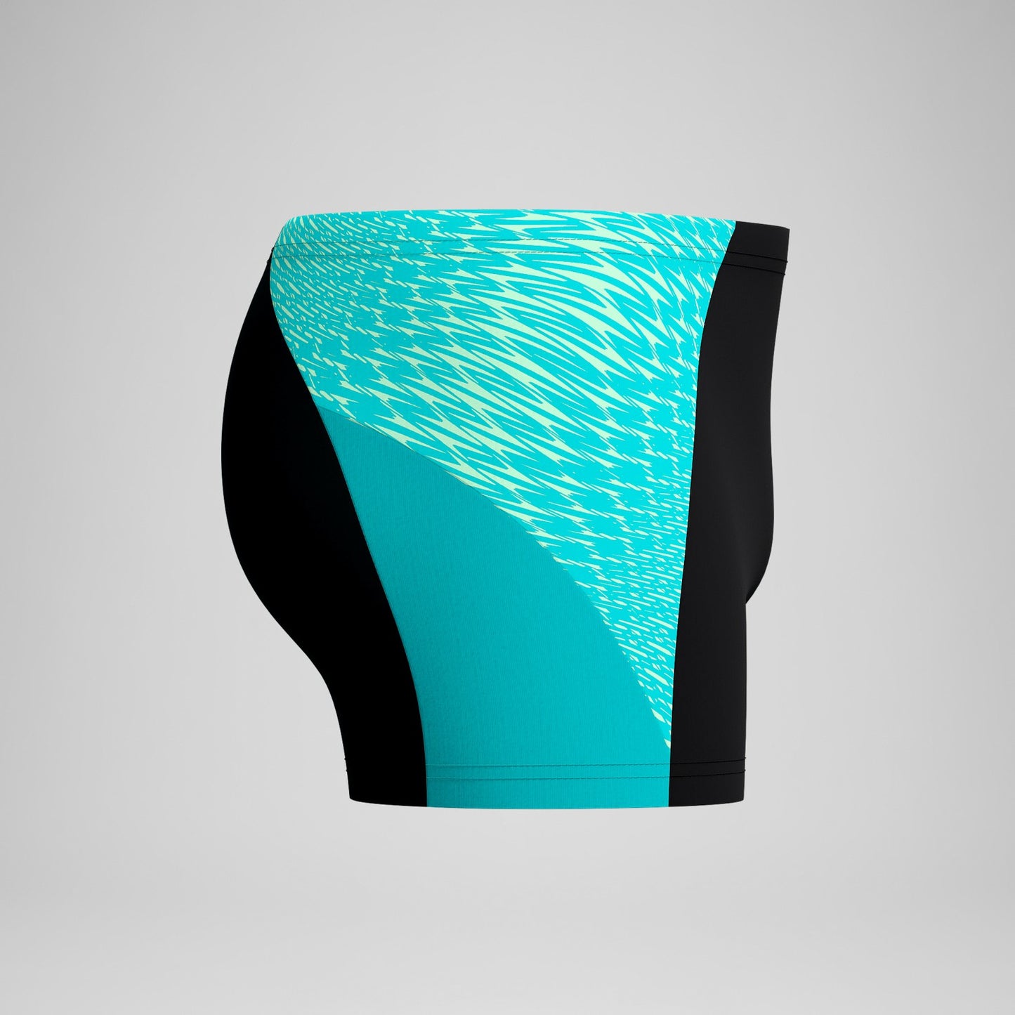 Endurance+ MAX Splice Aquashorts Black/Turquoise - Speedo
