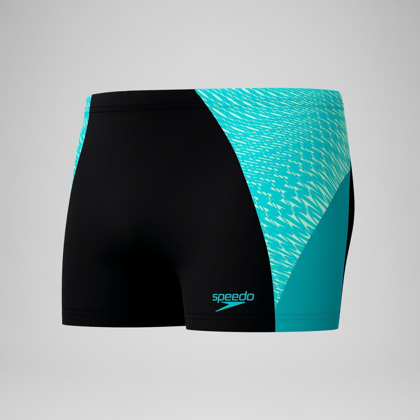 Endurance+ MAX Splice Aquashorts Black/Turquoise - Speedo