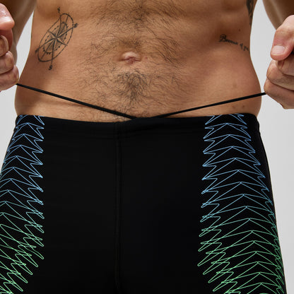 Duo Logo Aquashorts Black - Speedo