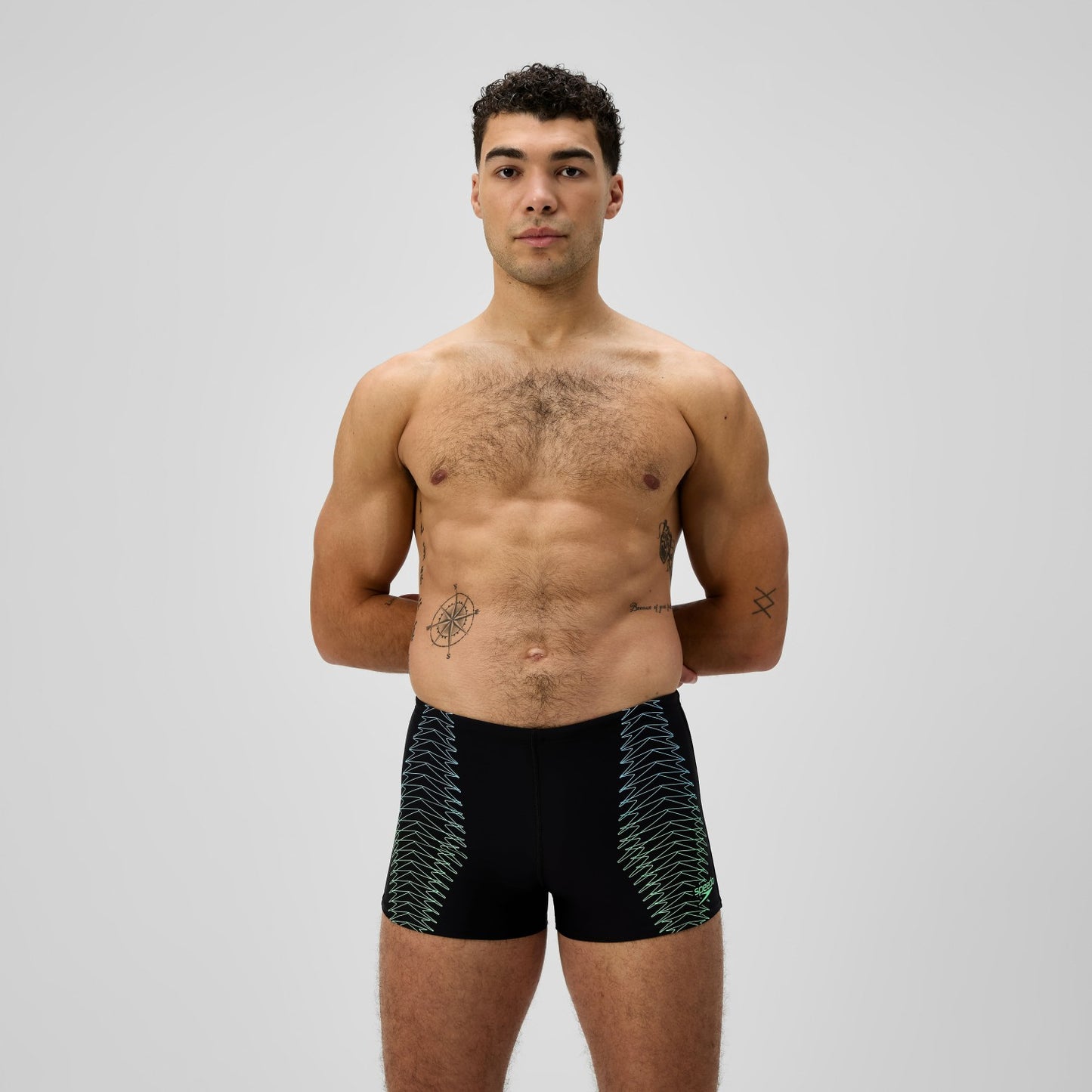 Duo Logo Aquashorts Black - Speedo