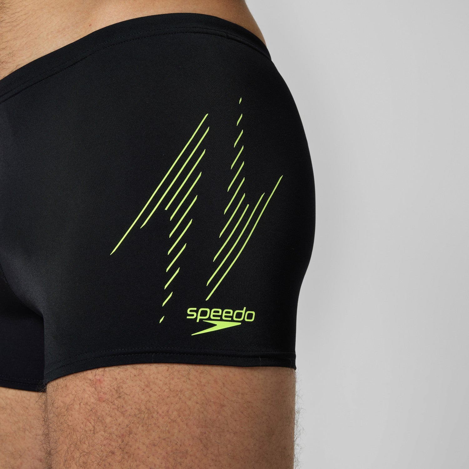 HyperBoom Placement Aquashorts Black/Yellow - Speedo