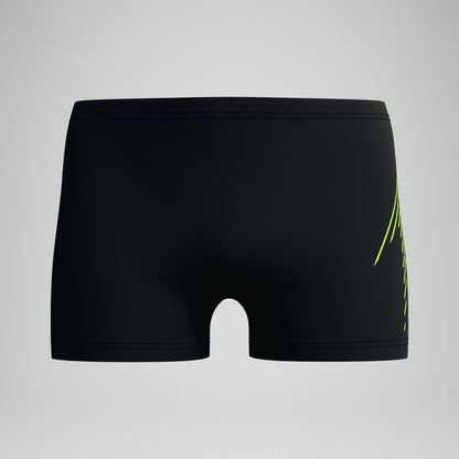 HyperBoom Placement Aquashorts Black/Yellow - Speedo