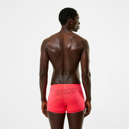 Endurance+ Logo Aquashorts Pink - Speedo