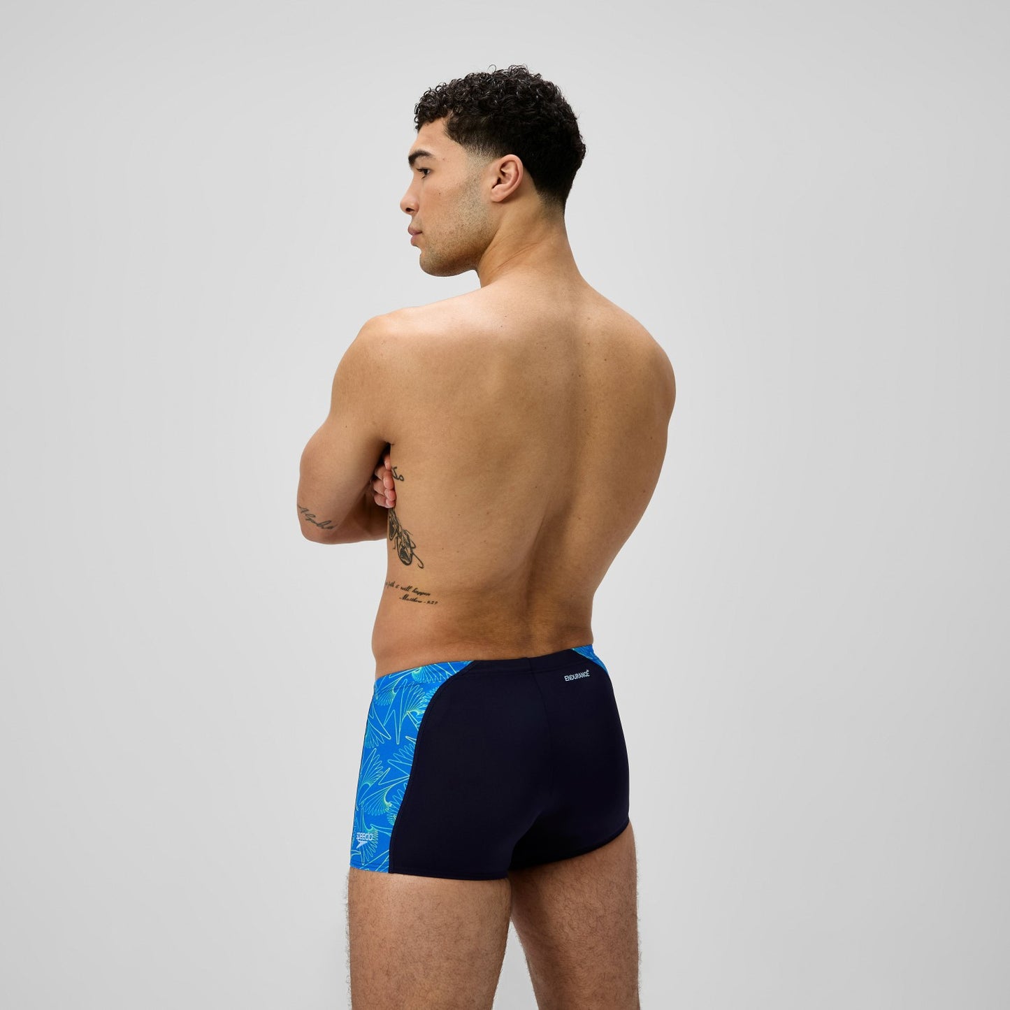 Hyperboom Panel Aquashorts Navy/Blue - Speedo
