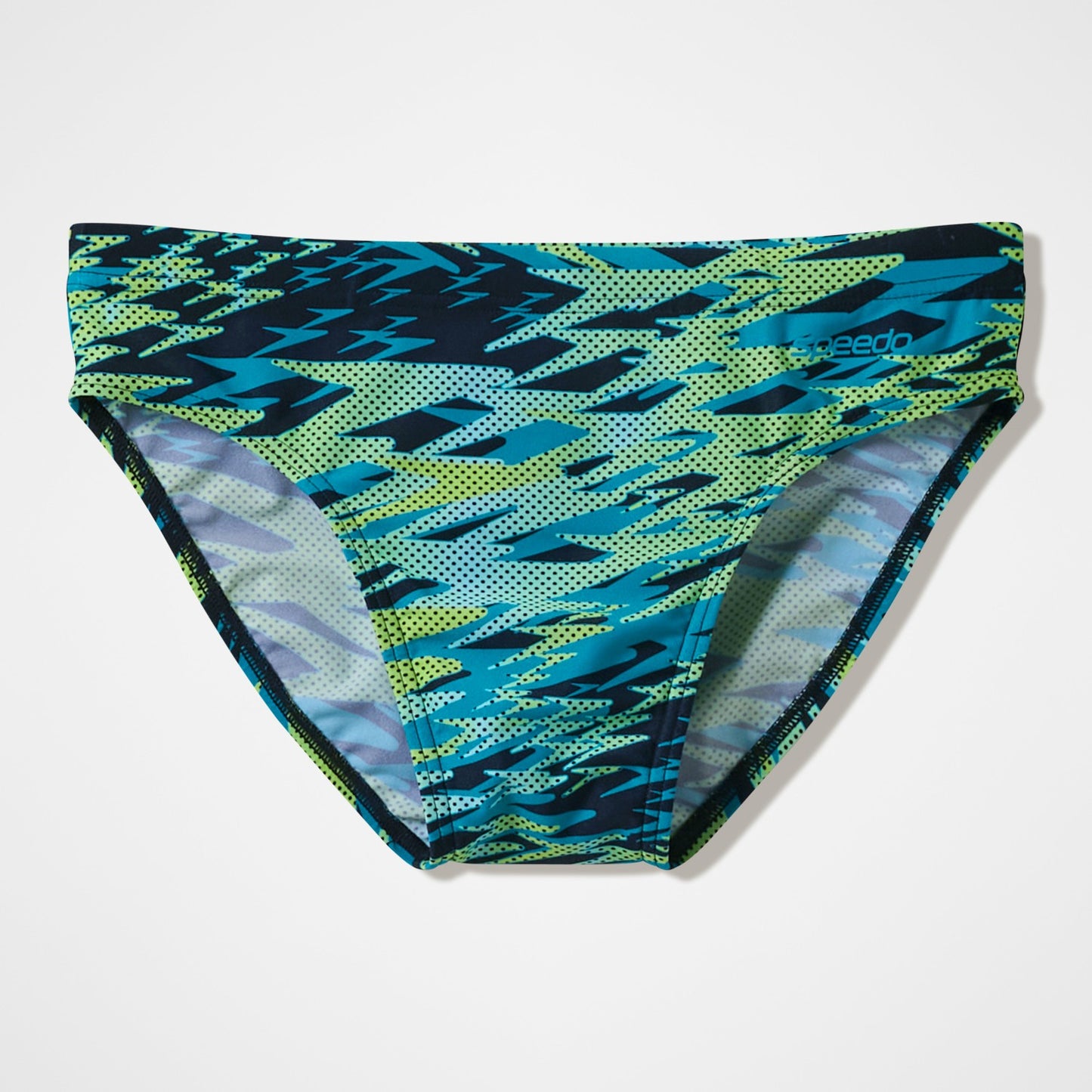 Hyperboom Printed Brief Black/Green - Speedo