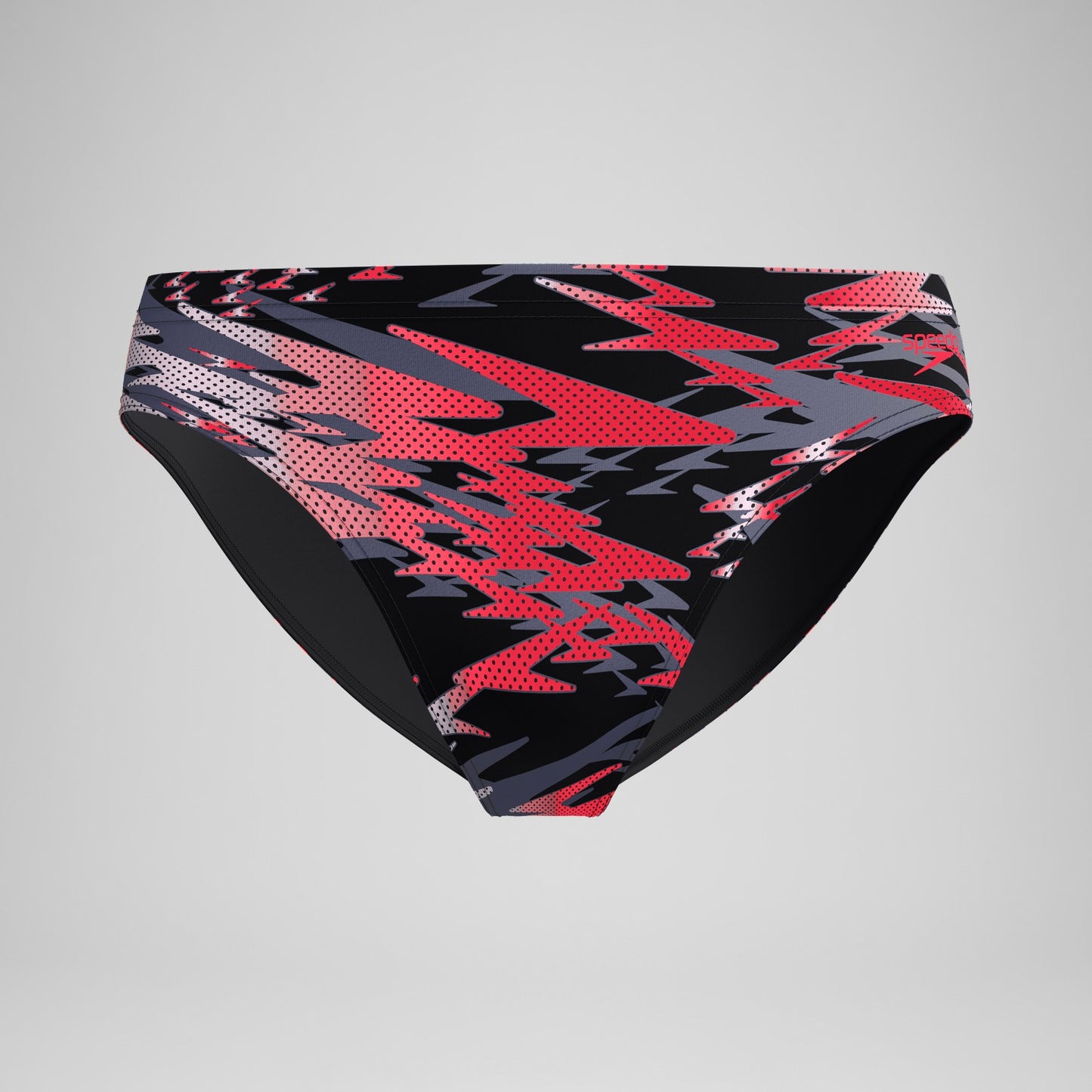 Hyperboom Printed Brief Black/Red - Speedo