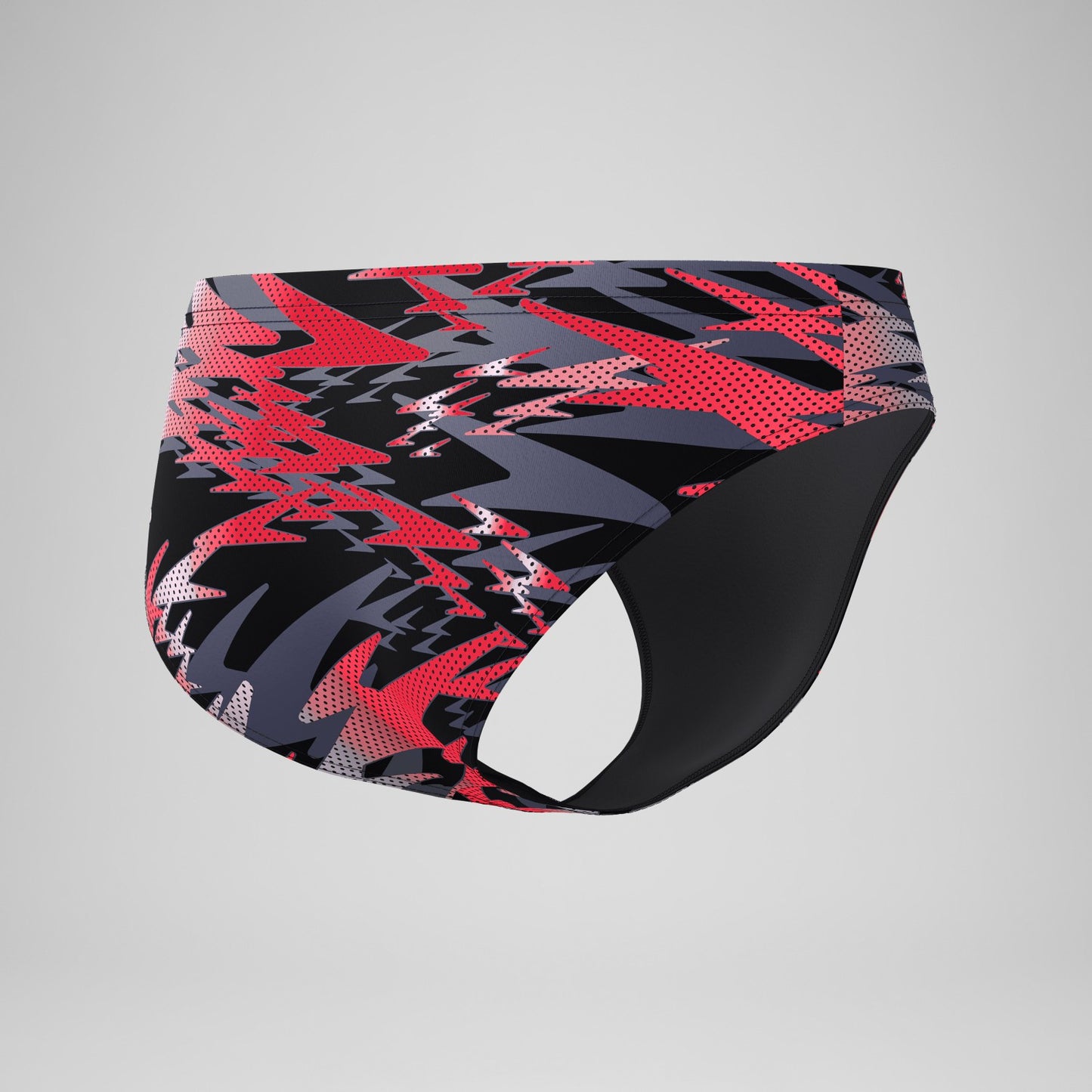 Hyperboom Printed Brief Black/Red - Speedo