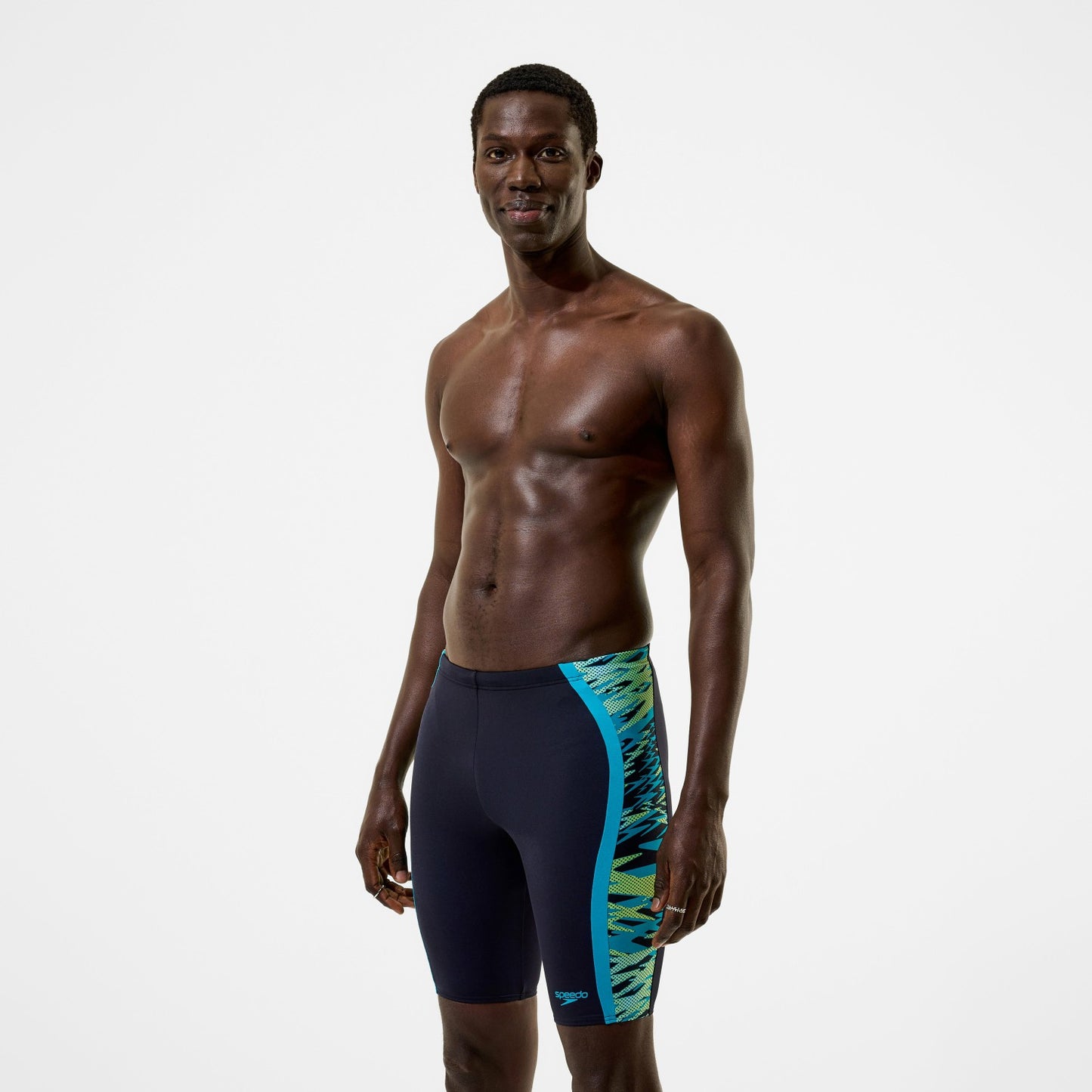 Hyperboom Splice Jammer Black/Green - Speedo