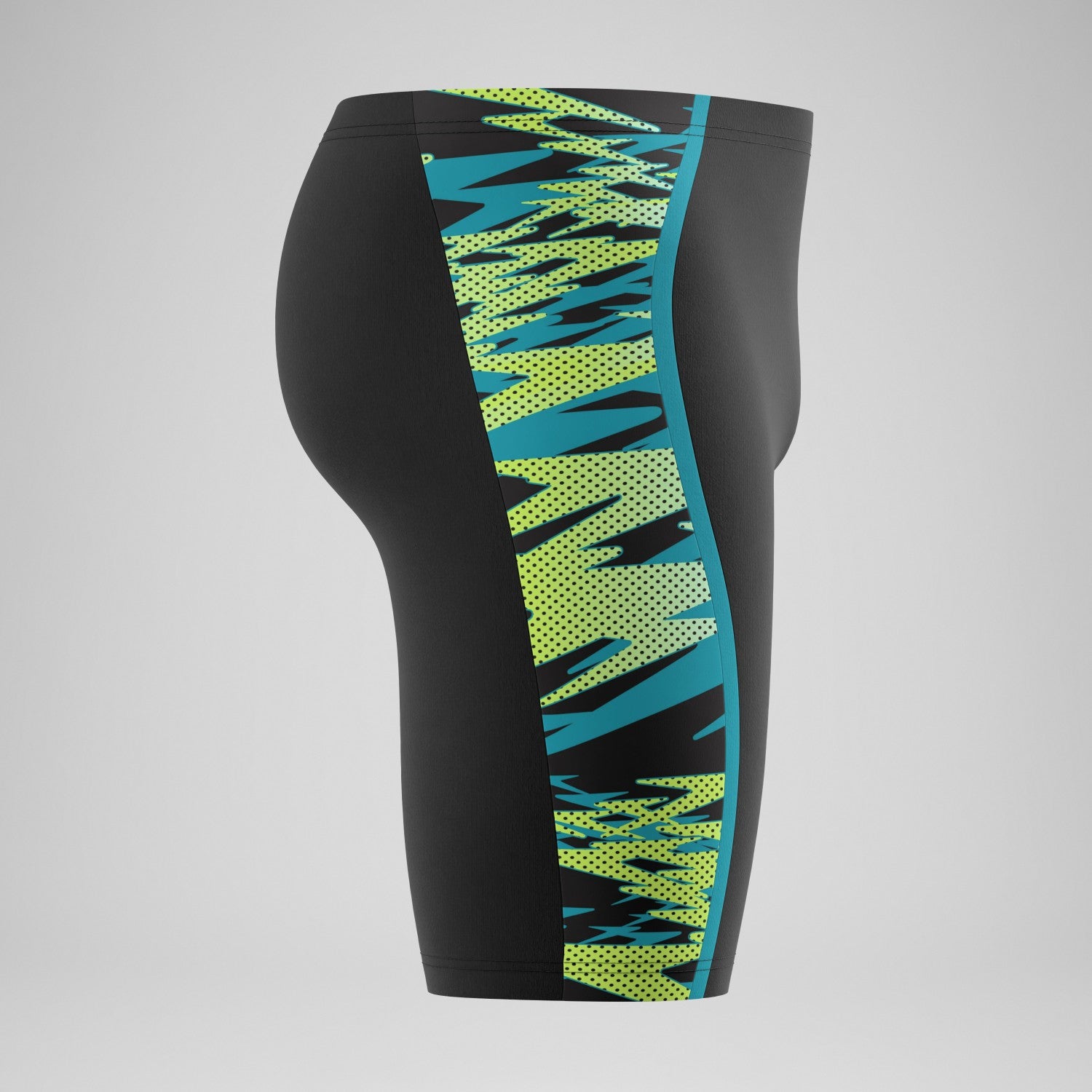 Hyperboom Splice Jammer Black/Green - Speedo