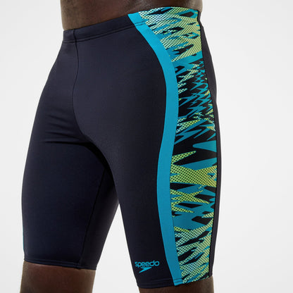 Hyperboom Splice Jammer Black/Green - Speedo