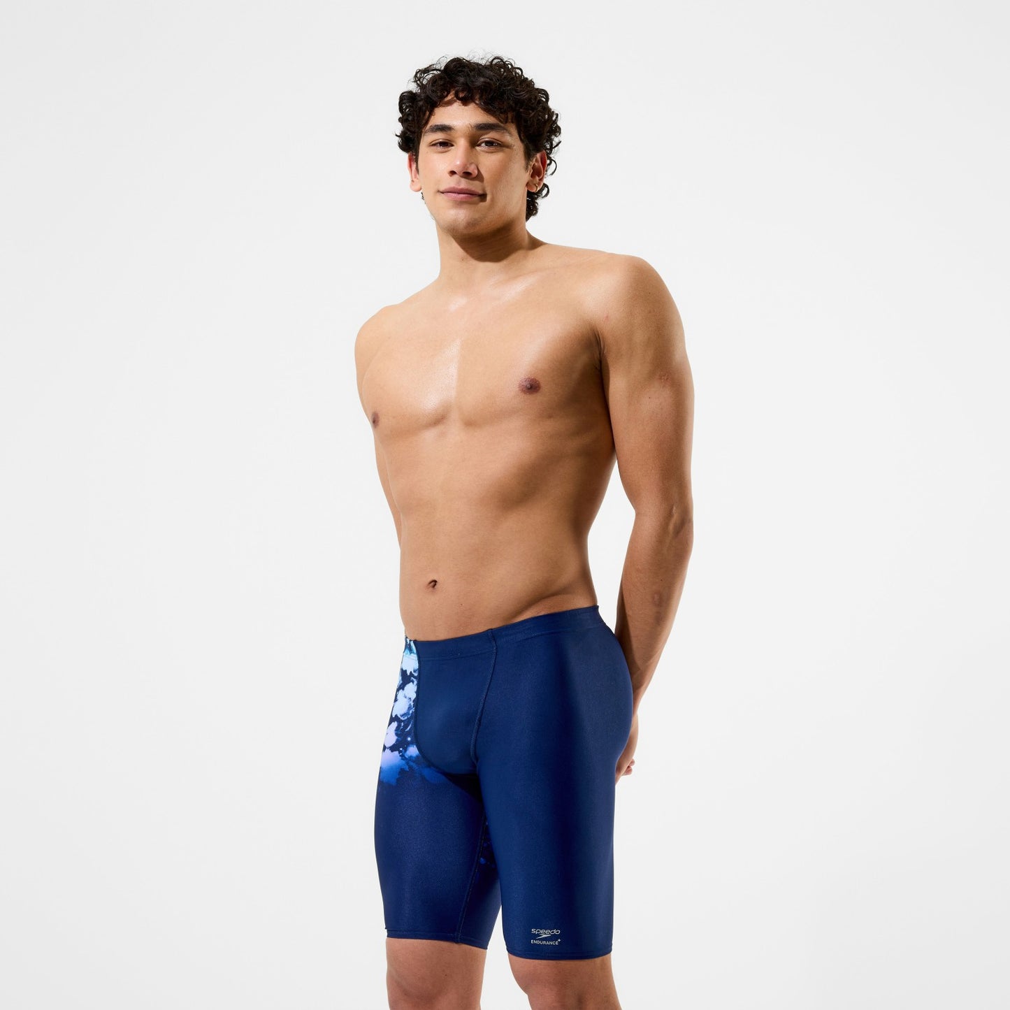 Club Training Printed Jammer Navy/Blue - Speedo