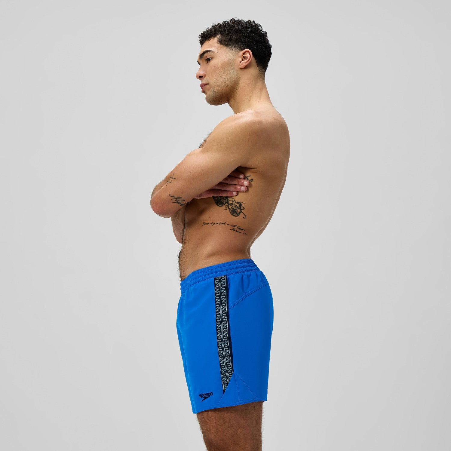 Hyperboom Splice Swim Shorts Blue/Navy - Speedo