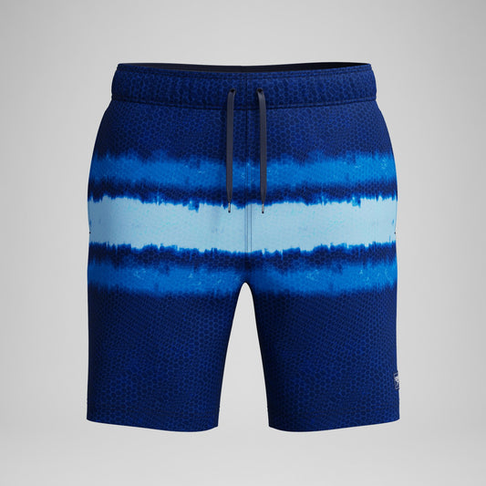 Redondo Edge Printed Swim Shorts Navy/Blue - Speedo