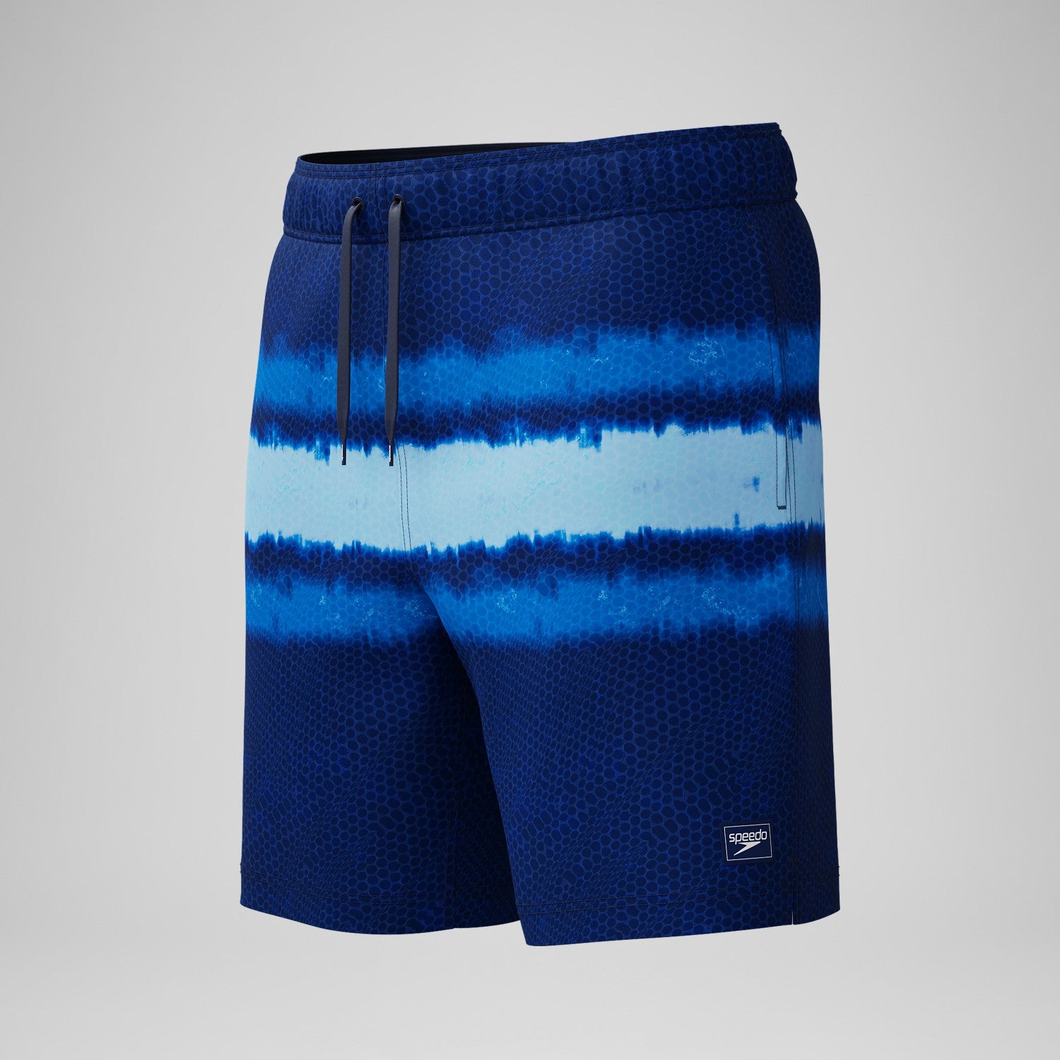 Redondo Edge Printed Swim Shorts Navy/Blue - Speedo