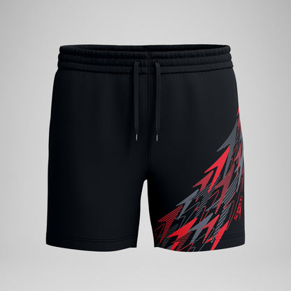 Medley Logo Swim Shorts Black/Red - Speedo