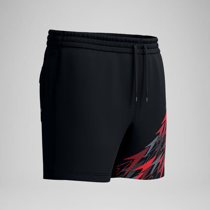 Medley Logo Swim Shorts Black/Red - Speedo
