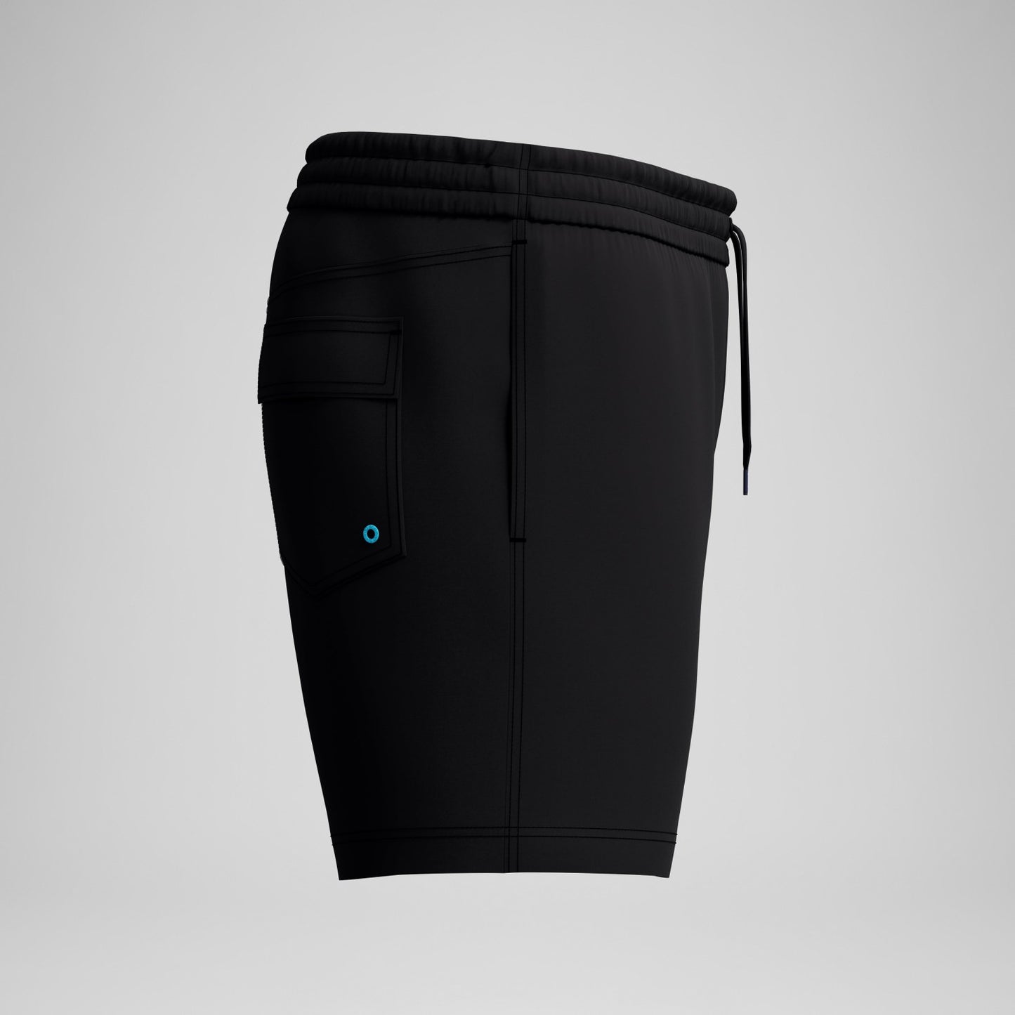 Medley Logo Swim Shorts Black/Red - Speedo