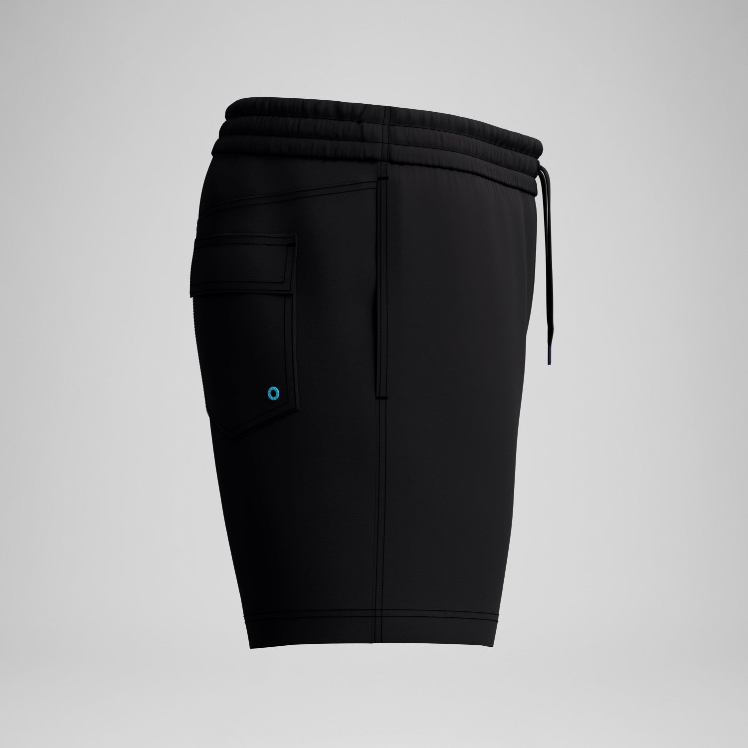 Medley Logo Swim Shorts Black/Red - Speedo