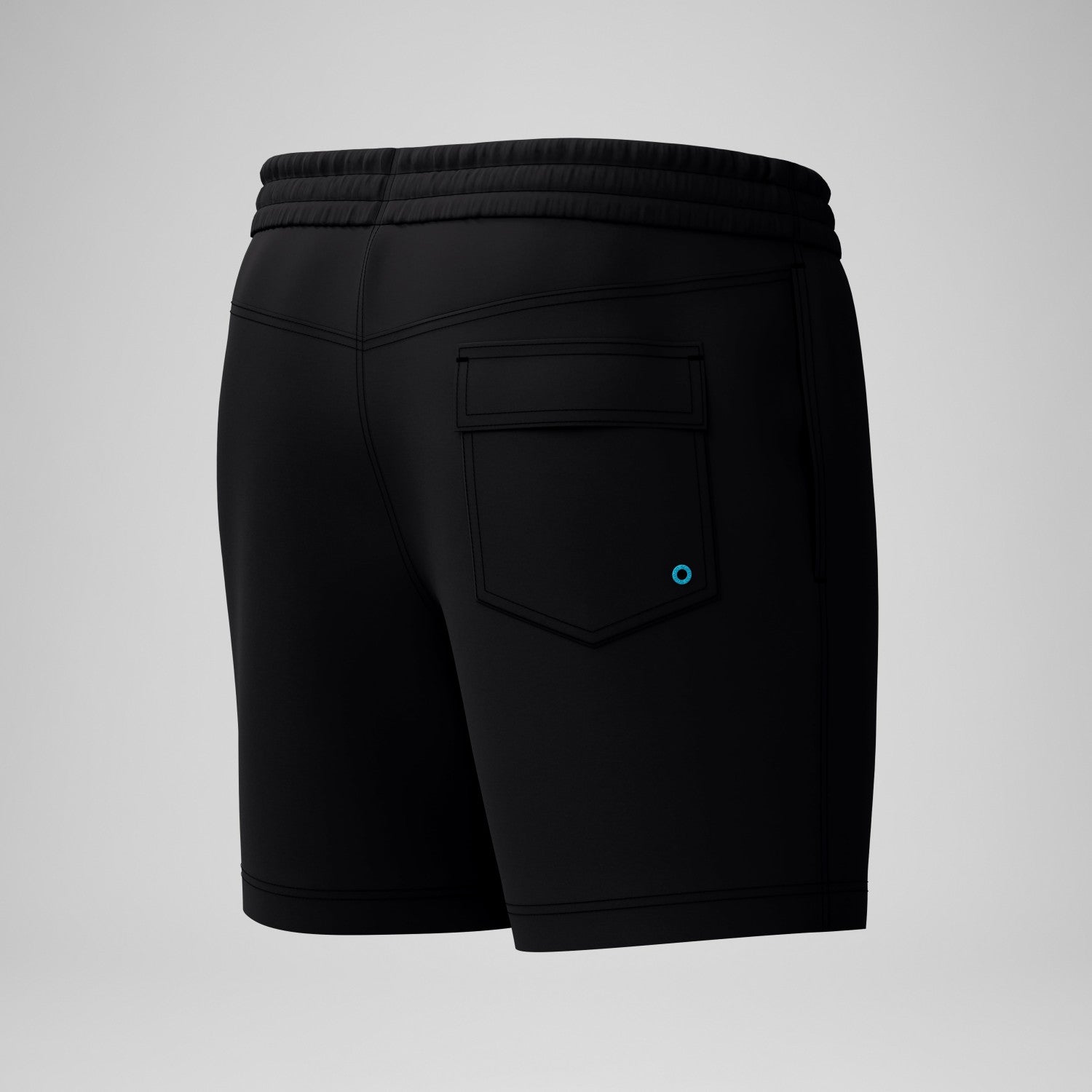 Medley Logo Swim Shorts Black/Red - Speedo