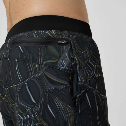 Print Volley Swim Shorts Black/Grey - Speedo