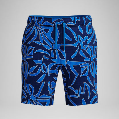 Redondo Edge Printed Swim Shorts Blue - Speedo