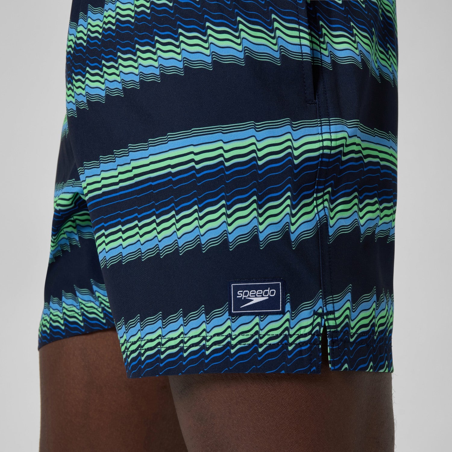Redondo Edge Printed Swim Shorts Blue - Speedo