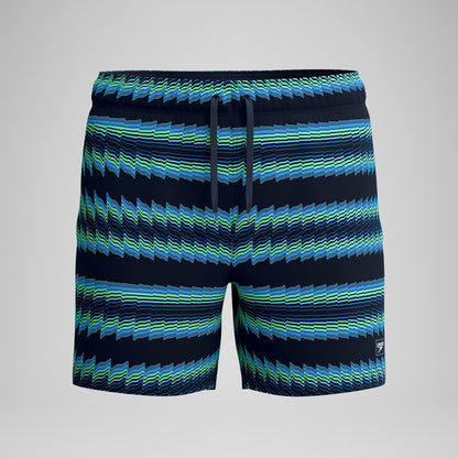 Redondo Edge Printed Swim Shorts Blue - Speedo
