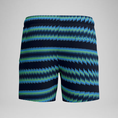 Redondo Edge Printed Swim Shorts Blue - Speedo