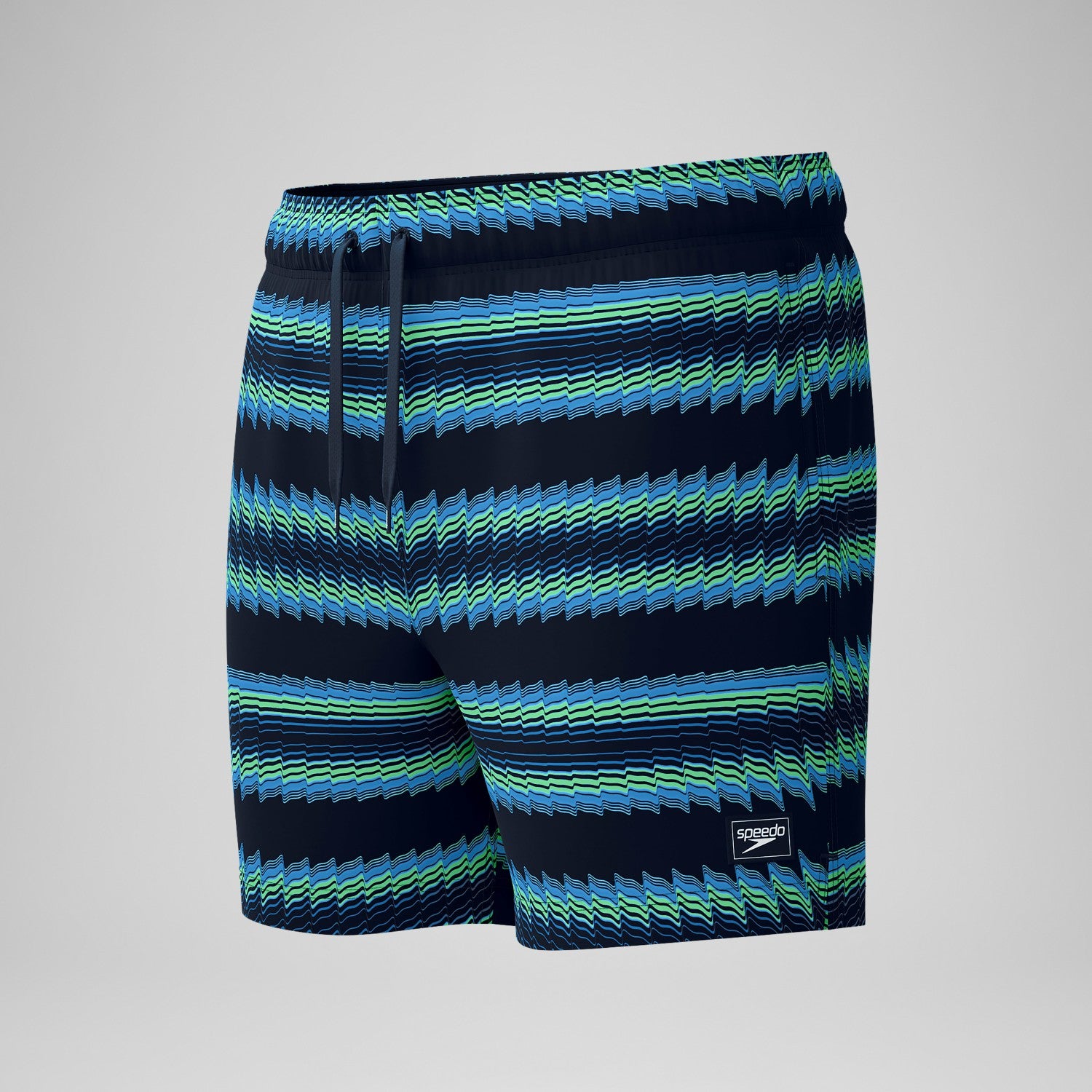 Redondo Edge Printed Swim Shorts Blue - Speedo