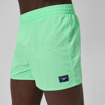 Retro Solid Swim Shorts Green - Speedo