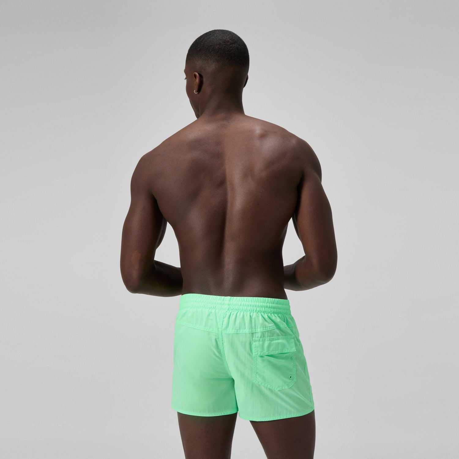 Retro Solid Swim Shorts Green - Speedo