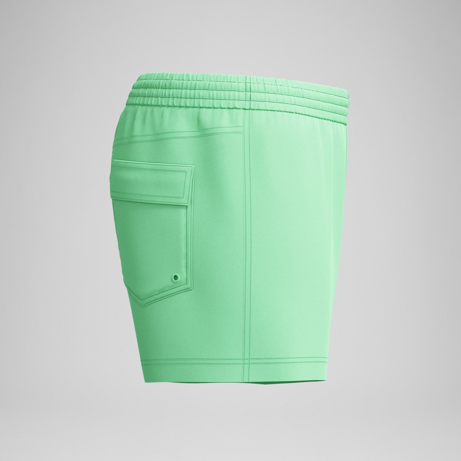Retro Solid Swim Shorts Green - Speedo