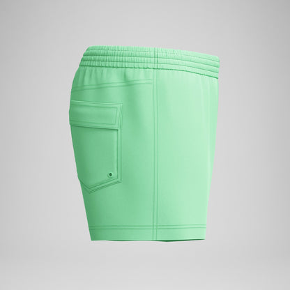 Retro Solid Swim Shorts Green - Speedo